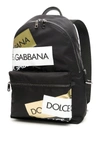 DOLCE & GABBANA DOLCE & GABBANA LOGO PRINT BACKPACK