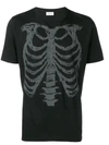 SAINT LAURENT RIB CAGE PRINTED T-SHIRT