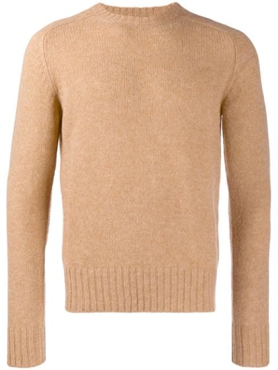 Prada Crew Neck Sweater - 棕色 In Brown