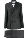 DSQUARED2 DSQUARED2 CHECKED TWO-PIECE SUIT - 黑色