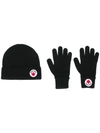 DSQUARED2 SET AUS HANDSCHUHEN UND BEANIE