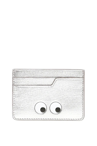 Anya Hindmarch Eyes Cardholder In Silver