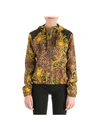 VERSACE JEANS COUTURE LEO BAROQUE ZIP-UP SWEATSHIRT,10985561