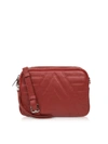 LANCASTER RED PARISIENNE QUILTED LEATHER CROSSBODY BAG,10985998