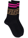FENDI FF logo socks
