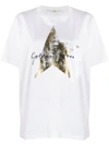 Golden Goose Faded Star Print T-shirt In White