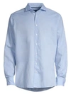 Eton Contemporary-fit Solid Soft Shirt In White
