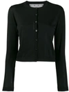 RED VALENTINO BUTTONED CARDIGAN