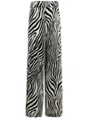 SARA BATTAGLIA ZEBRA PRINT TROUSERS