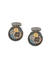 Tateossian Watch Clogs Motif Cufflinks In 金属色