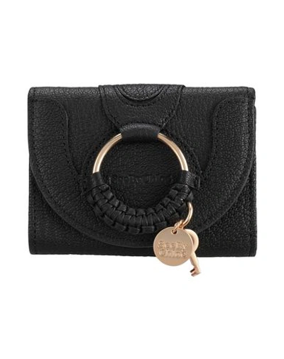 SEE BY CHLOÉ SEE BY CHLOÉ HANA SBC WOMAN WALLET BLACK SIZE - GOAT SKIN,46654765ND 1