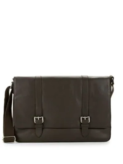 Cole Haan Leather Shoulder Strap Bag In Brown