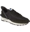 Nike Undercover Daybreak Leather-trimmed Shell And Suede Sneakers In Black/ Black/ Sail