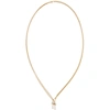 Dsquared2 Double Cross Pendant Necklace In Gold