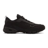 Prada Men's Gabardine Soft Runner Sneakers In Black