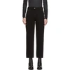 LEMAIRE LEMAIRE BLACK TWISTED JEANS