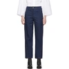 LEMAIRE LEMAIRE INDIGO TWISTED JEANS