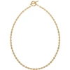 ALL BLUES GOLD COFFEE BEANS NECKLACE