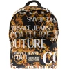 VERSACE JEANS COUTURE BAROQUE BACKPACK BLACK,120714