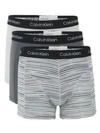 CALVIN KLEIN 3-Pack Cotton-Blend Trunks