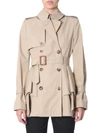 ALEXANDER MCQUEEN FLARED TRENCH,583859 QFAAA2001