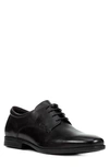 Geox Hampstead Calf-leather Derby Shoes In Black
