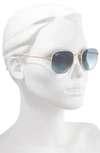 RAY BAN 51MM AVIATOR SUNGLASSES,RB3548N51-Y