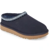 Ugg Women's Tasman Suede & Sheepskin Slippers In Navy Suede