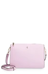 Kate Spade Medium Andi Leather Shoulder Bag - Pink In Sweet Pea/gold