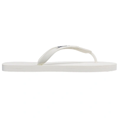 Emporio Armani Men's Rubber Flip Flops Sandals In White