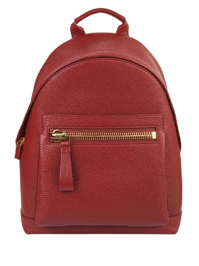 Tom Ford Backpack In Red