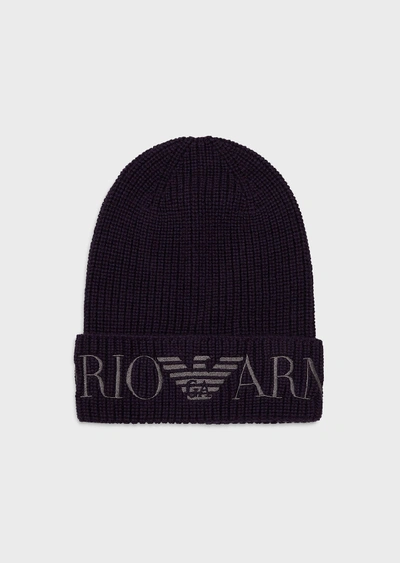 Emporio Armani Beanies - Item 46658550 In Purple