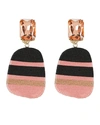 MARY JANE CLAVEROL Preston Mismatched Stripe Earrings,060037085203