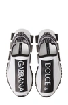 Dolce & Gabbana Sorrento Logo-print Mesh Sneakers In Multi