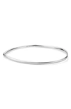 Monica Vinader Nura Reef Sterling Silver Bracelet In Silver
