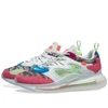 Nike Air Max 720 Obj Odell Beckham Jr Young King Of The Drip Sneakers In Pink Leather In Multi