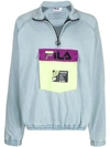 FILA CONTRAST LOGO SWEATSHIRT