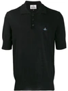 VIVIENNE WESTWOOD EMBROIDERED LOGO POLO SHIRT