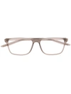 Nike Rectangular Frame Glasses In 灰色