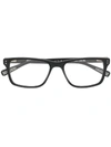 Nike Square Frame Glasses In 黑色