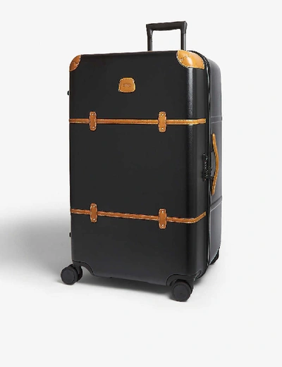 Bric's Bellagio Xl Four-wheel Suitcase 81.5cm In Black-tobacco