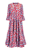 La Doublej Jennifer Jane Maxi Dress In Red