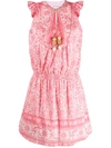 ALICIA BELL ALICIA BELL LOLA FLORAL MINI DRESS - PINK