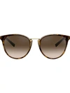 VERSACE ROUND FRAME SUNGLASSES