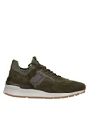Tod's Sneakers In Military Green