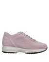 Hogan Sneakers In Pastel Pink