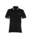 Fred Perry Polo Shirt In Steel Grey