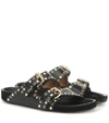 ISABEL MARANT Lennyo leather sandals,P00398262