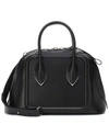 ALEXANDER MCQUEEN PINTER LEATHER TOTE,P00394496