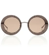 ALAÏA ROUND SUNGLASSES,P00401701